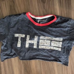 Tommy Hilfiger cropped t shirt